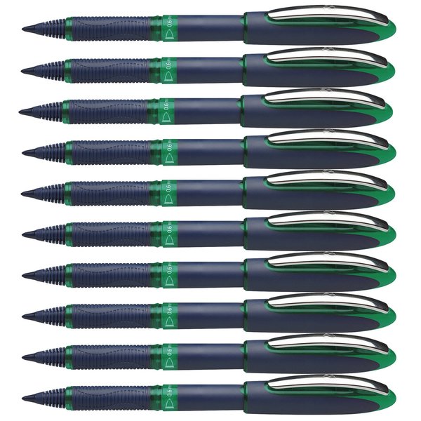 Schneider Pen One Business Rollerball Pens, 0.6mm, Violet, 10PK 183004